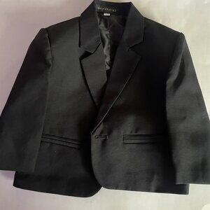 Baby Black Formal Suit Set – Jacket, Vest & Pants